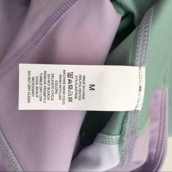 Kate Spade Color Spliced Legging Frozen Lilac NWT - Picture 8 of 13